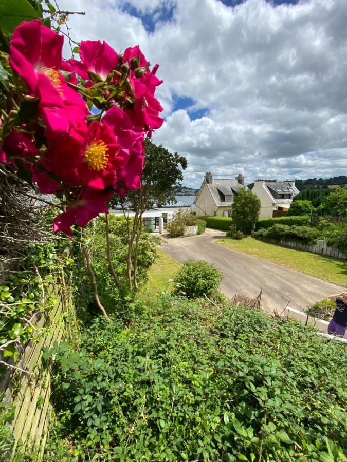 Maison Villa Montmarin Vue Mer Bretagne Nord Vers Roscoff Carantec Morlaix Plouescat Locquenole Avec Son Spa Et Sa Vue Mer Esterno foto